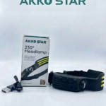 كشاف رأس احترافي 230 درجة (230° Headlamp) من AKKO STAR
