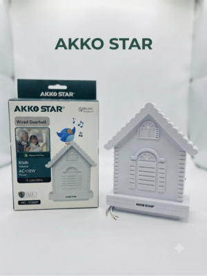 جرس باب سلكي (Wired Doorbell) من العلامة التجارية AKKO STAR.